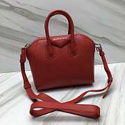 Givenchy Mini Antigona Red Handbag 22*20*13cm - 1