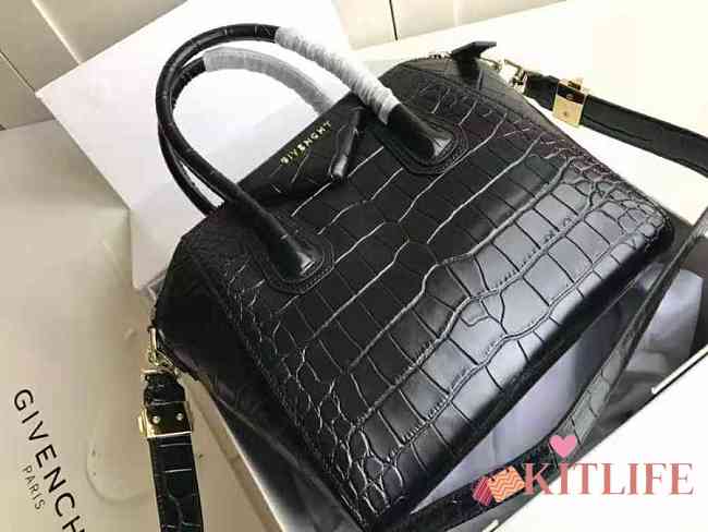 Givenchy Antigona In Crocodile Leather 33*28*19cm - 1