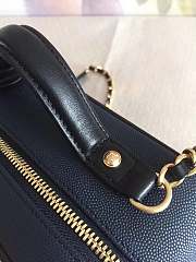 Chanel Vanity Bag Blue 21cm - 2