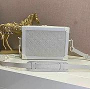 Louis Vuitton Soft Trunk White Mesh 25-17-9.5CM - 1