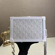 Louis Vuitton Soft Trunk White Mesh 25-17-9.5CM - 4