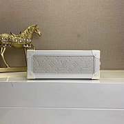 Louis Vuitton Soft Trunk White Mesh 25-17-9.5CM - 5