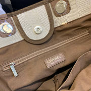 Forubags-23 Chanel Canvas Large Deauville Shopping Bag - 2