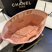 Forubags-26 Chanel Canvas Small Deauville Shopping Bag - 2