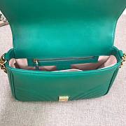 Forubags Gucci GG Marmont small top handle bag green 498110 - 2