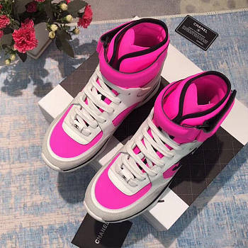 Forubags-13 Chanel  High-top Sports Shoes