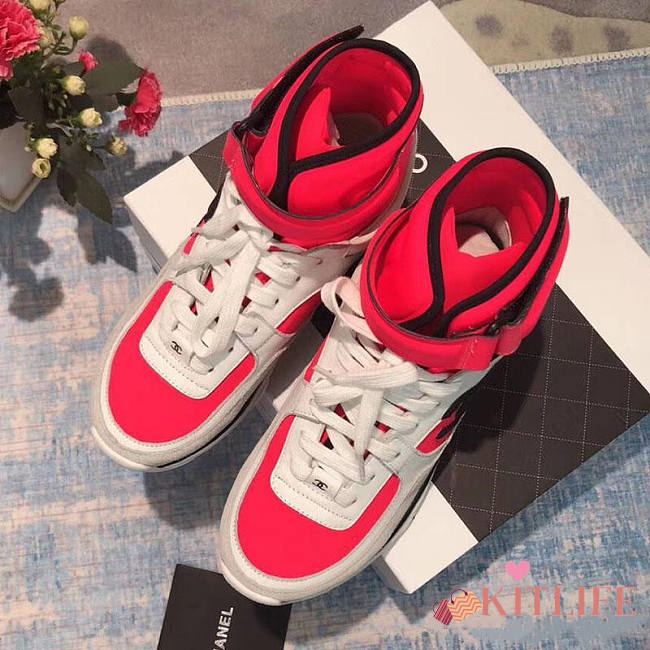 Forubags-14 Chanel High-top Sports Shoes - 1