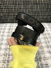 CHANEL BLACK SANDALS  - 4