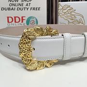 Versace Belts White 3.5cm  - 5