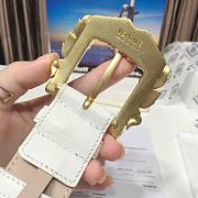 Versace Belts Red 3.5cm - 4
