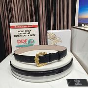 Versace Belts Black 3.5cm - 1