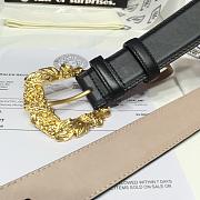 Versace Belts Black 3.5cm - 4