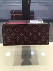 Forubags Louis Vuitton Monogram Canvas Adele Wallet Rosy - 6