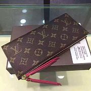 Forubags Louis Vuitton Monogram Canvas Adele Wallet Rosy - 2