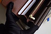 FORUBAGS LOUIS VUITTON SARAH WALLET M60531 Brown - 6