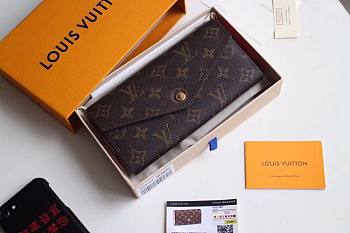 FORUBAGS LOUIS VUITTON SARAH WALLET M62236 Red