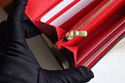 FORUBAGS LOUIS VUITTON SARAH WALLET M62236 Red - 6