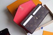 FORUBAGS LOUIS VUITTON SARAH WALLET M62236 Red - 4