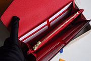 FORUBAGS LOUIS VUITTON SARAH WALLET M62236 Red - 2