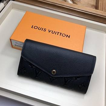 FORUBAGS LOUIS VUITTON SARAH WALLET M61182 Black