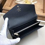 FORUBAGS LOUIS VUITTON SARAH WALLET M61182 Black - 3