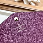 FORUBAGS LOUIS VUITTON SARAH WALLET Burgundy - 2
