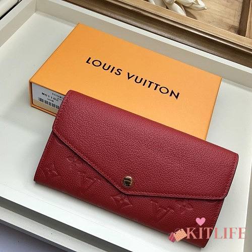 FORUBAGS LOUIS VUITTON SARAH WALLET Red - 1