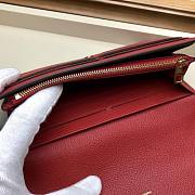FORUBAGS LOUIS VUITTON SARAH WALLET Red - 4