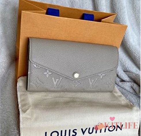  FORUBAGS LOUIS VUITTON SARAH WALLET M68708 Beige - 1