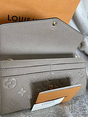  FORUBAGS LOUIS VUITTON SARAH WALLET M68708 Beige - 3