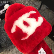 Forubags-2 Chanel fur slippers - 6