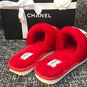 Forubags-2 Chanel fur slippers - 5