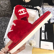 Forubags-2 Chanel fur slippers - 2