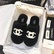 Forubags-3 Chanel fur slippers - 4