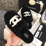 Forubags-3 Chanel fur slippers - 5