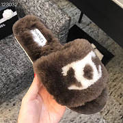 Forubags-4 Chanel fur slippers - 4