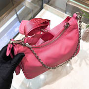 FORUBAGS-9 PRADA NYLON HOBO BAG - 2