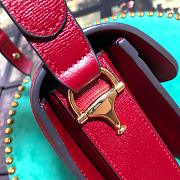 Forubags Gucci 1955 Horsebit Small Shoulder Bag 25cm Brown/Red - 6
