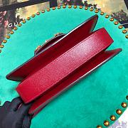 Forubags Gucci 1955 Horsebit Small Shoulder Bag 25cm Brown/Red - 4