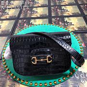 Forubags Gucci 1955 Horsebit Small Shoulder Bag 25cm Black - 1