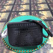 Forubags Gucci 1955 Horsebit Small Shoulder Bag 25cm Black - 5