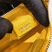PRADA RE-EDITION 2005 NYLON YELLOW SHOULDER BAG - 2