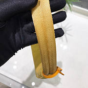 PRADA RE-EDITION 2005 NYLON AND SAFFIANO LEATHER YELLOW BAG - 2