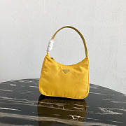 PRADA RE-EDITION 2000 NYLON YELLOW BAG - 1
