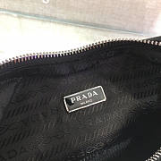 PRADA HOBO BLACK BAG 24cm - 3