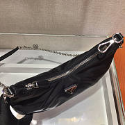 PRADA HOBO BLACK BAG 24cm - 4