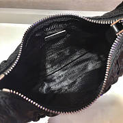 PRADA NYLON AND SAFFIANO LEATHER BAG BLACK - 2