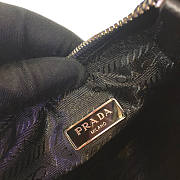 PRADA NYLON AND SAFFIANO LEATHER BAG BLACK - 4