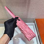 PRADA NYLON AND SAFFIANO LEATHER BAG PINK  - 3