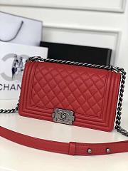 Forubags Chanel Leboy Cavair leather Red Bag 25cm - 1